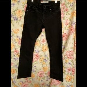 Levi’s jeans size 12 REG 26WxL26 black